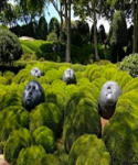 エトルタにある庭の目玉はジャルダン・エモーションの作品（ノルマンデー）